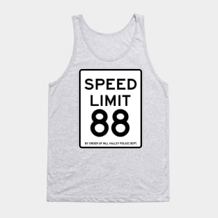 Hill Valley Speed Limit Tank Top